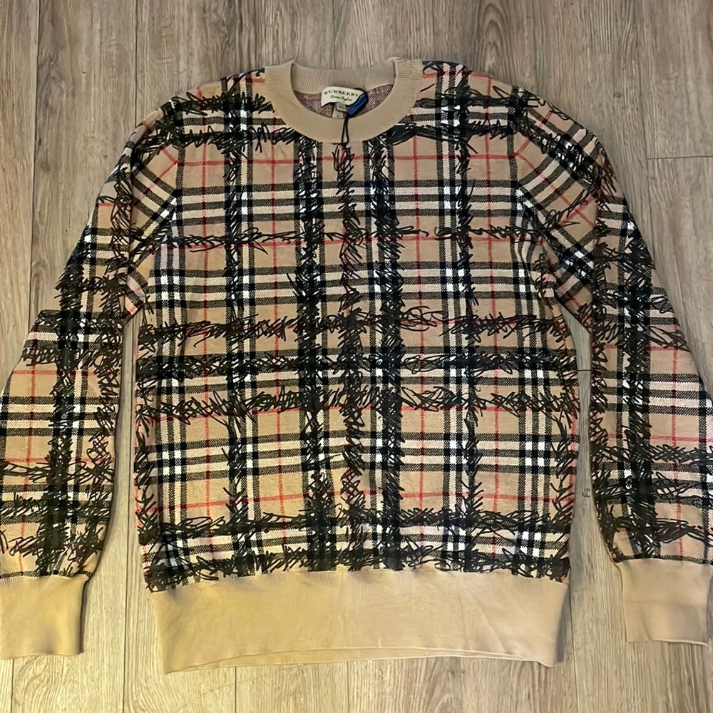 Authentic Burberry pullover sweater